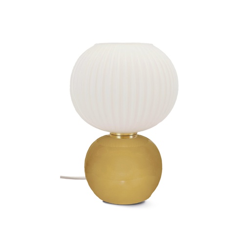 Lampe Adonis pm beige D20 H28cm